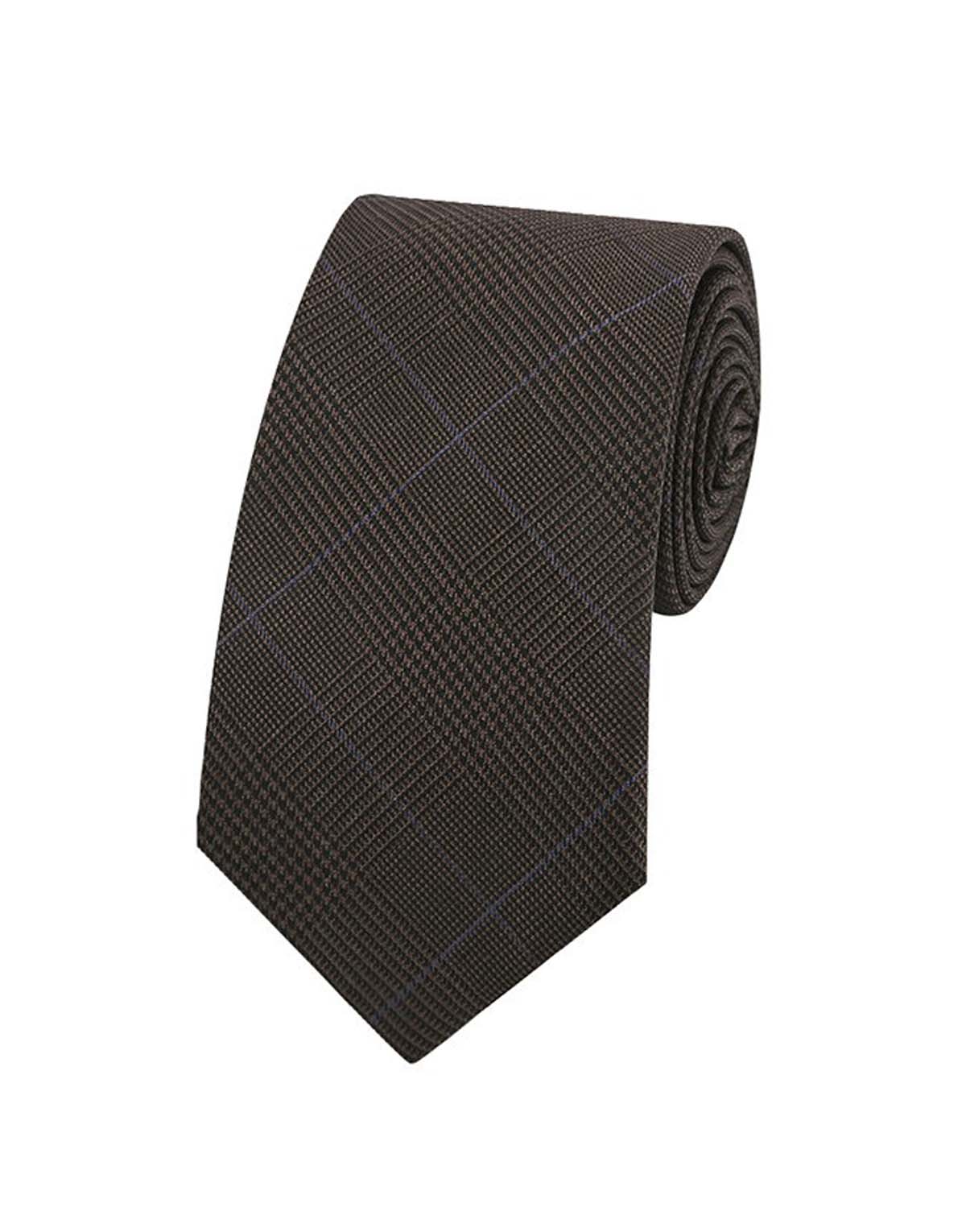 New Wool Business Plaid Men's Tie-T2